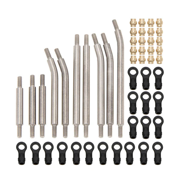 MEUS Racing - Upgrade Redcat Racing High Clearance Chassis Links &amp; Steering Links For 1/18 Redcat Ascent-18