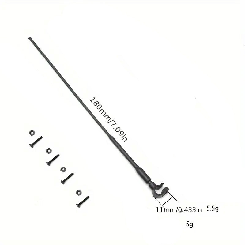 Scale RC Plastic RF Radio Antenna – Model B