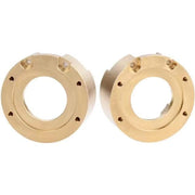 Brass 123g Portal Weight Add-on for Traxxas 1/10 TRX-4 Crawler (2)