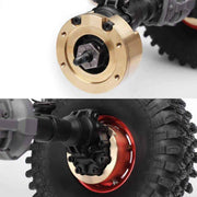 Brass 123g Portal Weight Add-on for Traxxas 1/10 TRX-4 Crawler (2)