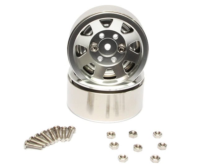 Team Raffee EVO™ 1.9 High Mass Beadlock Aluminum Wheels Spoke-8 (2pcs)