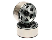 Team Raffee EVO™ 1.9 High Mass Beadlock Aluminum Wheels Star-6 (2pcs)