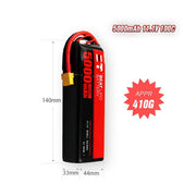 BEAT LIPO 5000mah 11.1v 3s 100c LIPO Battery (XT60 Connector)