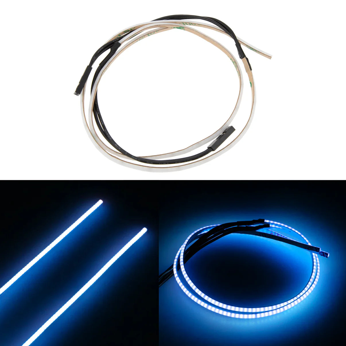 MEUS Racing RC Blue LED Strip Colored Light Strip with Controller