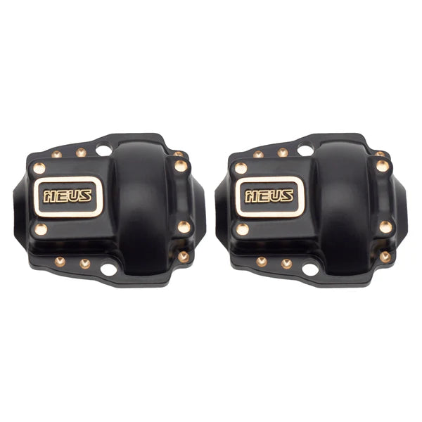MEUS Racing - Upgrade Redcat Racing Brass Front Rear Diff Covers for Redcat Ascent-18 1/18 RC Crawler Upgrades Parts