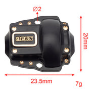 MEUS Racing - Upgrade Redcat Racing Brass Front Rear Diff Covers for Redcat Ascent-18 1/18 RC Crawler Upgrades Parts