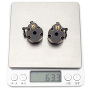 MEUS Racing - Upgrade Redcat Racing Brass Steering Knuckles+Front Axle Weights Cover for 1/18 Redcat Ascent-18 RC Crawler