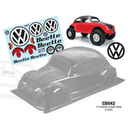 Team C VW Lexan Beetle Crawler RC Body (313mm)