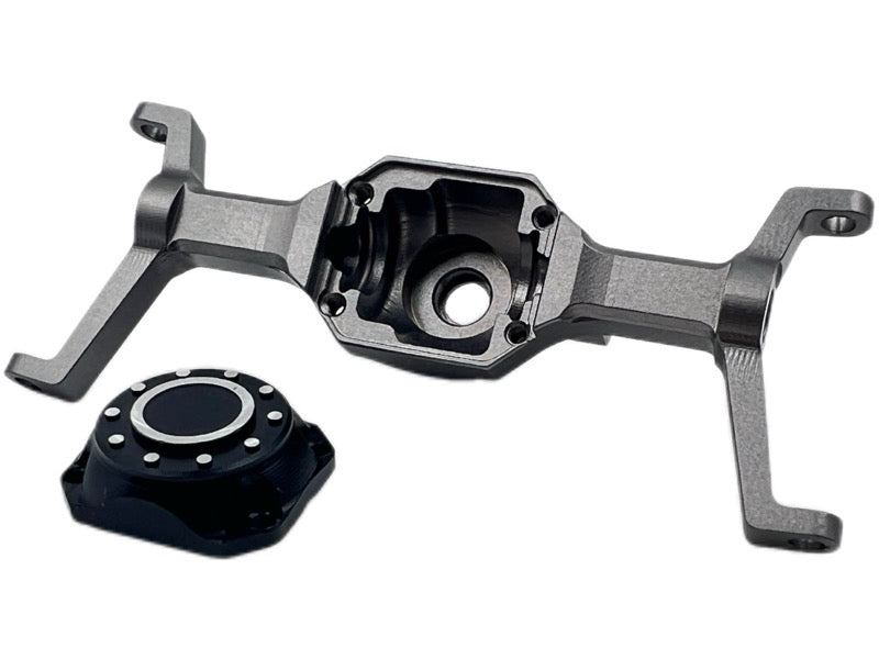 Hobby Plus Machined Aluminium Front Axle for 1:18 Hobby Plus CR-18P 6x6 Arktos