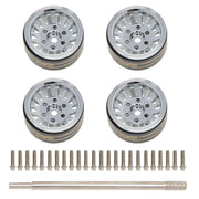 MEUS RACING 1.0 Beadlock Chrome-Plated Brass Inner Ring Negative Offset -3.25mm (C-Fifteen Star)