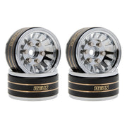 MEUS RACING 1.0 Beadlock Chrome-Plated Brass Inner Ring Negative Offset -3.25mm (C-Fifteen Star)