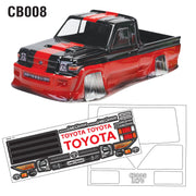 Team C Lexan Toyora Cruiser RC Body 313mm