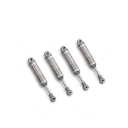 D1RC 100mm Internal Spring Shocks - Gunmetal (4pc)