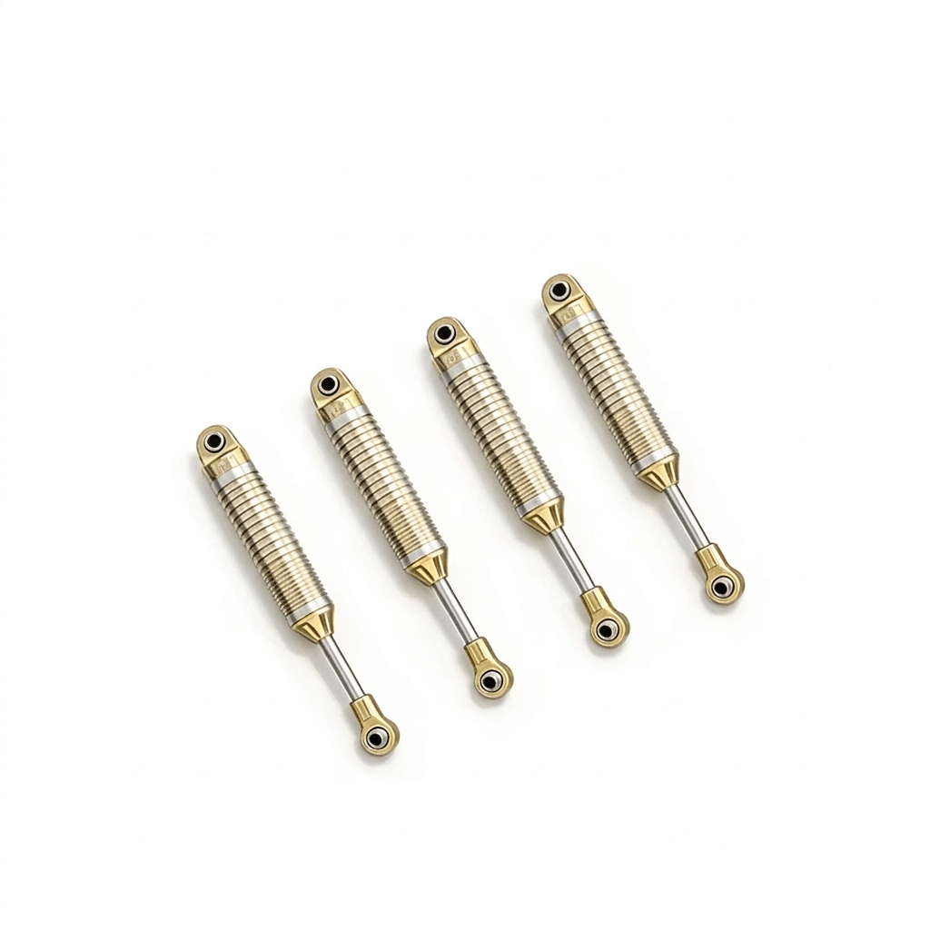 D1RC 110mm Internal Spring Shocks - Gold (4pc)