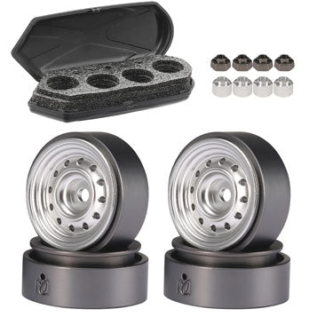 1.0" DJ Crawler Classic Steelie Beadlock RC Rims