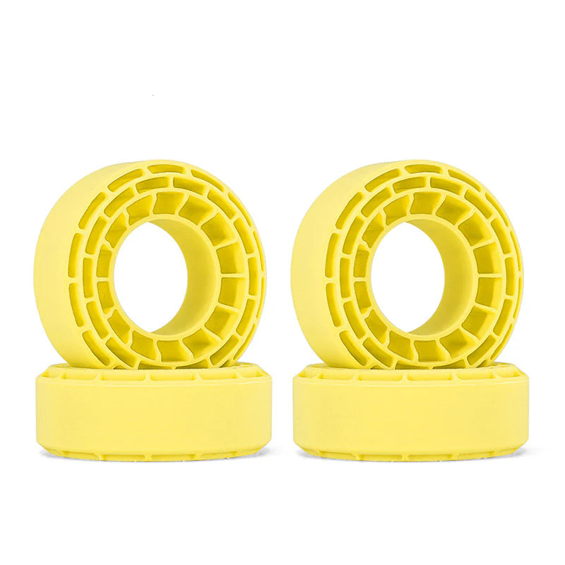 INJORA 4pcs Silicone Rubber Inserts for 62-64mm*24mm 1.0" Tires
