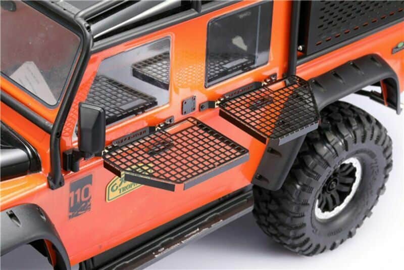 TRX-4 Metal Window Guard Mesh + Guardrail – Six33 RC