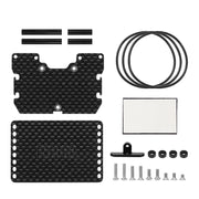 INJORA Universal LCG Chassis Frame Kit for 1/18 Traxxas TRX4M (Carbon Fiber)