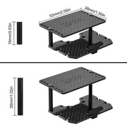 INJORA Universal LCG Chassis Frame Kit for 1/18 Traxxas TRX4M (Carbon Fiber)