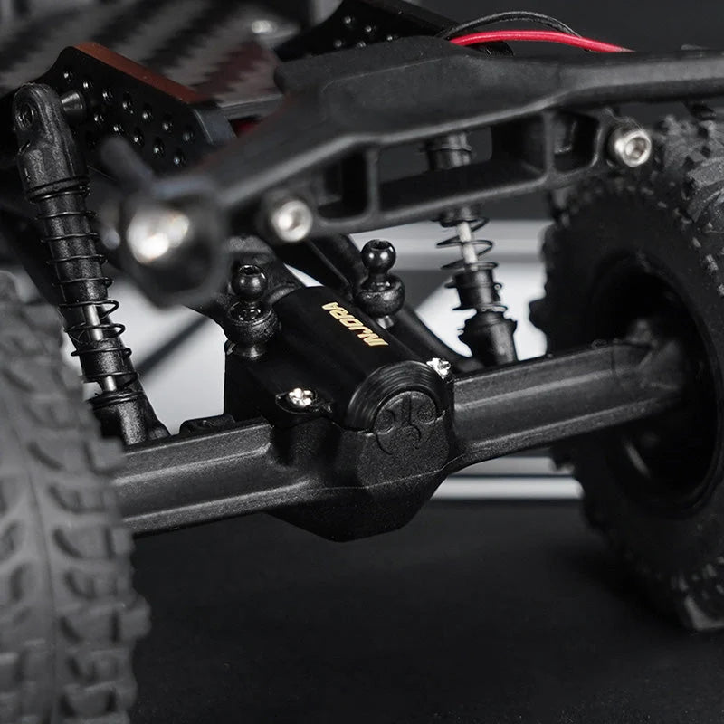 INJORA Black Brass Diff Covers for 1/30 SCX30 Stock Axles