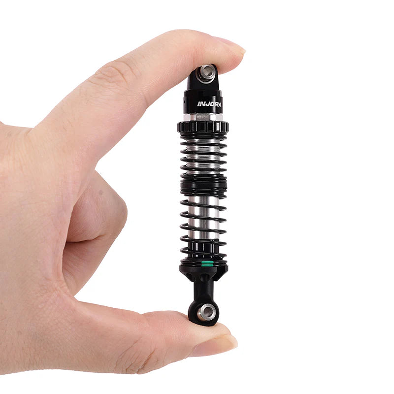INJORA 100mm Performance Dual-rate Spring Oil Shocks for 1/10 RC Crawl ...