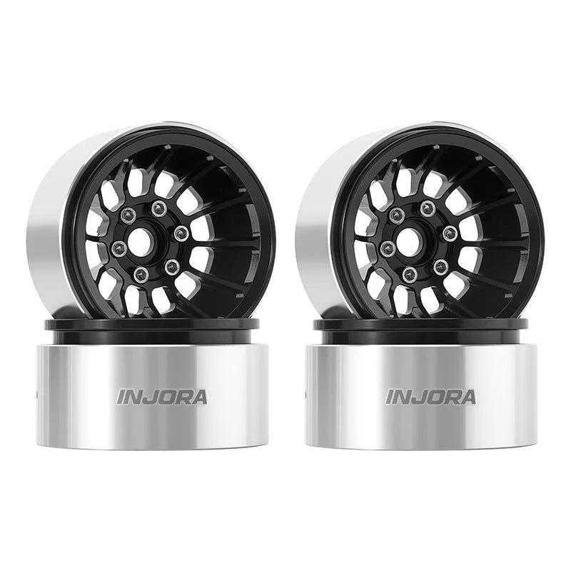 INJORA 1.9" Turbine Deep Dish Wheels for 1/10 RC Crawler (W1915)
