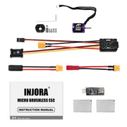 INJORA Purple Viper 1721 Brushless Motor for 1/18 Traxxas TRX4M Ascent18