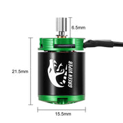 INJORA MBL32-NANO Brushless ESC & 1621 Green Viper Motor 4300KV for 1/30 SCX30