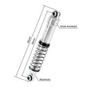 INJORA LS(Lower Spring) 59mm Aluminum Oil Shocks for 1/18 TRX4M