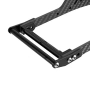INJORA Front Mounted Transmission LCG Carbon Fiber Chassis Kit For 1/10 RC Crawlers (INC-10F)