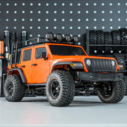 INJORA Metal Roof Rack for 155mm Injora 1/18 Jeep Traxxas TRX4M ABS Body