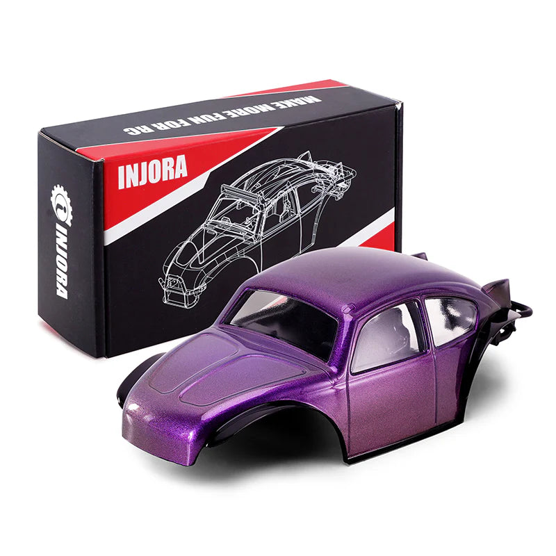 INJORA BUG24 Body With Interior For 1/24 SCX24 C10 JLU Bronco Base Camp