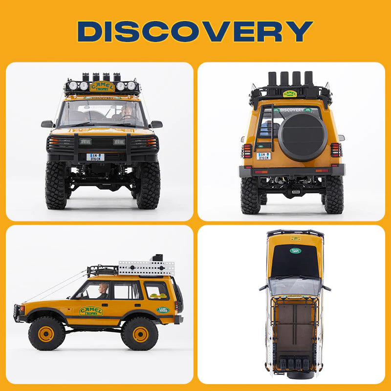 FMS 1:10 FCX10 Land Rover Discovery Camel Trophy Edition RS