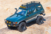 FMS FCX10 OVR LC80 RS Land Cruiser 80 RC Rock Crawler Electric Brushless 4WD 1/10 Scale RTR - Green