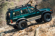 FMS FCX10 OVR LC80 RS Land Cruiser 80 RC Rock Crawler Electric Brushless 4WD 1/10 Scale RTR - Green