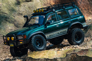FMS FCX10 OVR LC80 RS Land Cruiser 80 RC Rock Crawler Electric Brushless 4WD 1/10 Scale RTR - Green