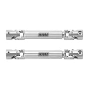 INJORA Stainless Steel Drive Shafts With D Shaped Hole For 1/18 FMS FCX18 LC80