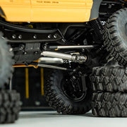 INJORA Stainless Steel Drive Shafts With D Shaped Hole For 1/18 FMS FCX18 LC80