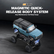 FMS 1:18 FCX18 II Ford Bronco 2021  Brushed (Blue)