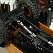 INJORA Stainless Steel Drive Shafts for 1/24 FMS FCX24M