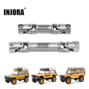 INJORA Stainless Steel Drive Shafts for 1/24 FMS FCX24M