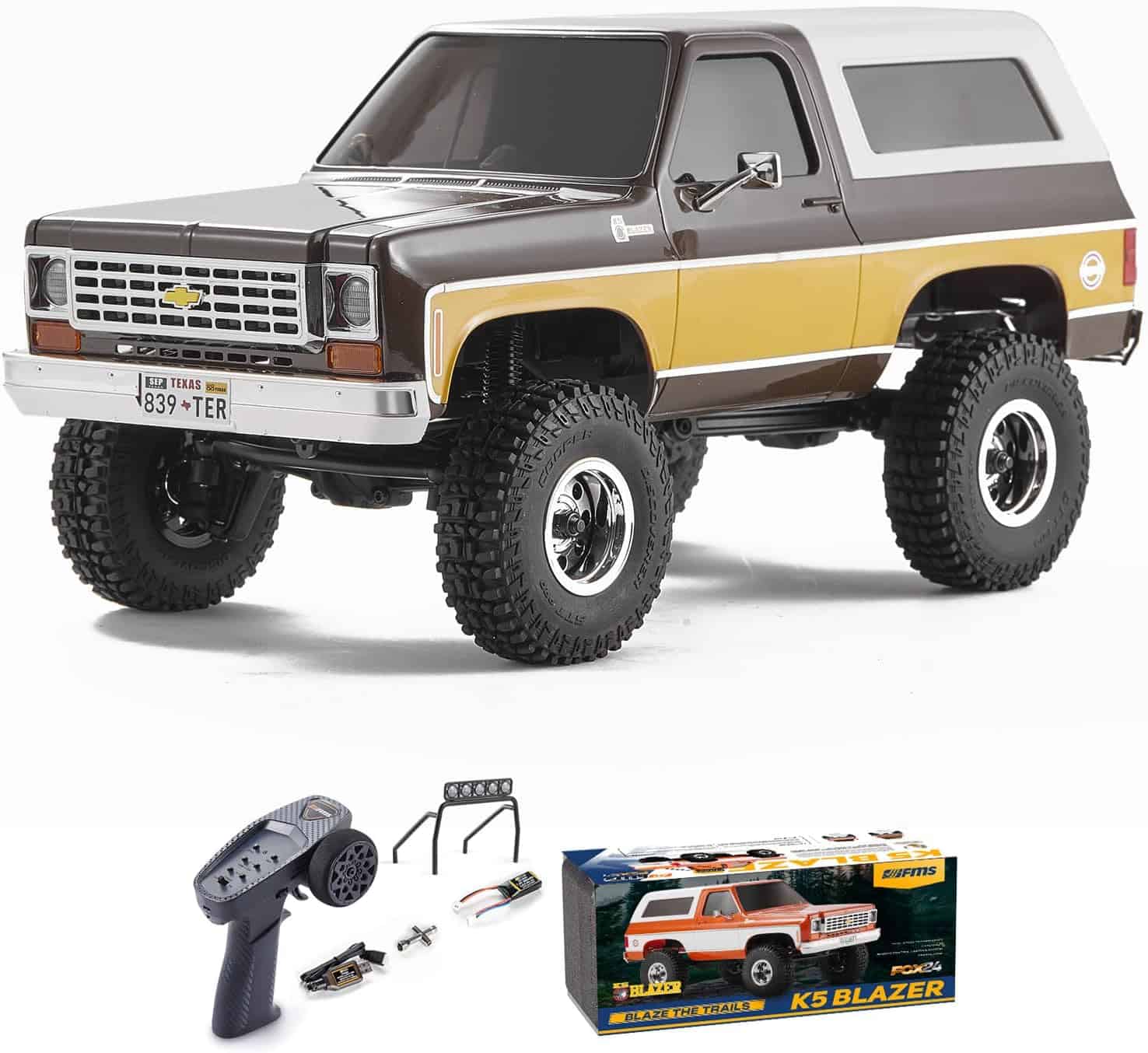 FMS FCX24 Licensed Chevrolet K5 Blazer (Brown)