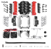 GRC LS7 V8 Engine Body w/Dual Fan