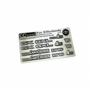 CChand Toyota Land Cruiser Metal Logo