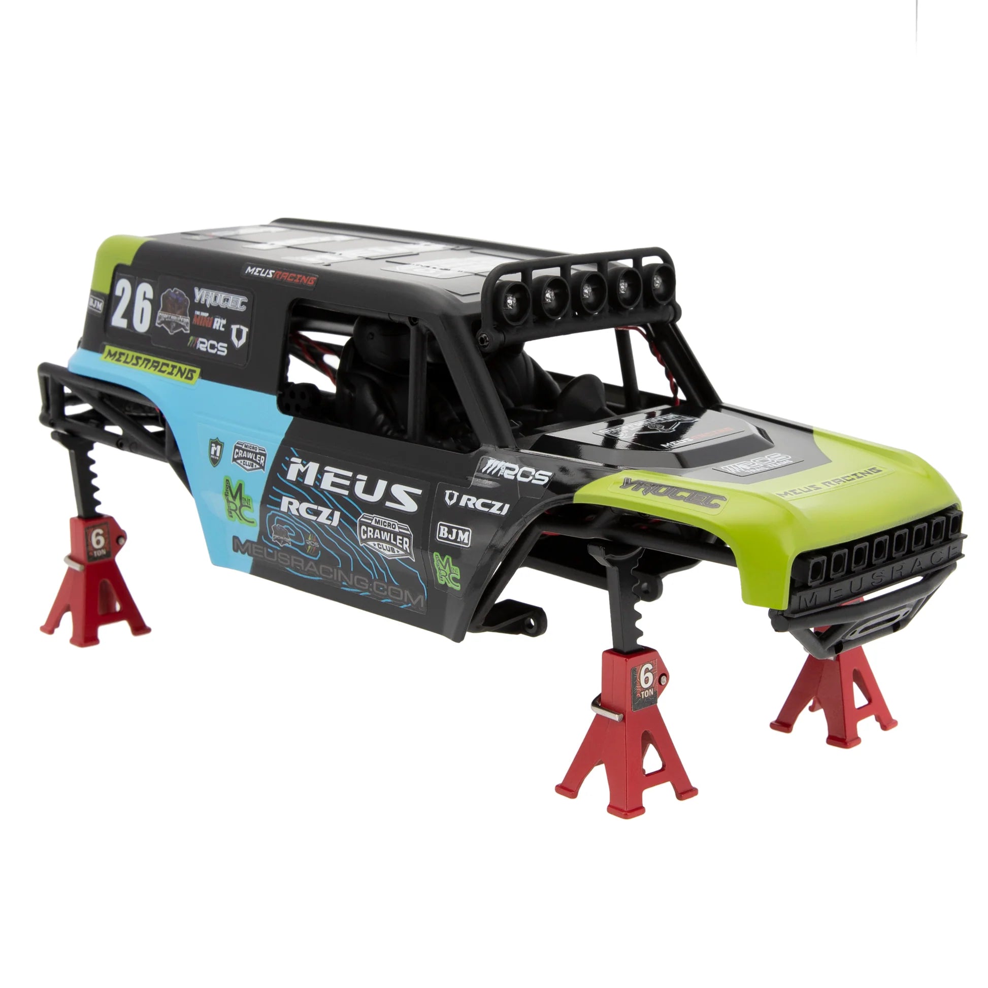 Meus Racing MB18 ABS Hard Body for Traxxas TRX4M (Green)