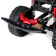 KYX Aluminum Rear Bumper with Step + Towbar for 1/10 TRX-4 Axial Scx10