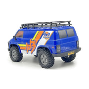 CR18P EVO V2 Rock Van, Brushed, 4x4 RTR Trail Crawler (Blue)