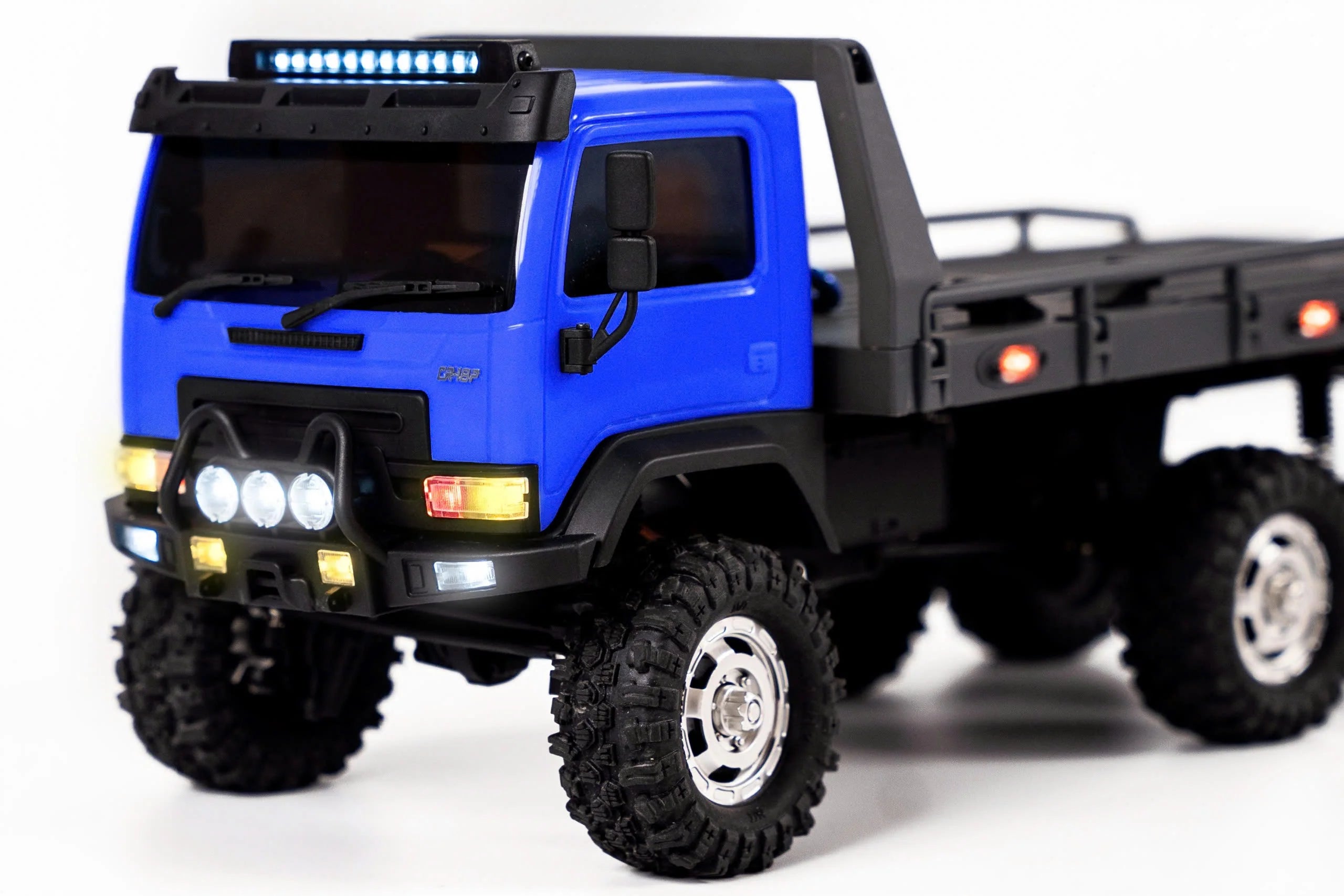Hobby Plus Arktos 1/18 Hobby Plus CR-18P 6x6 Flatbed (Blue) Brushed