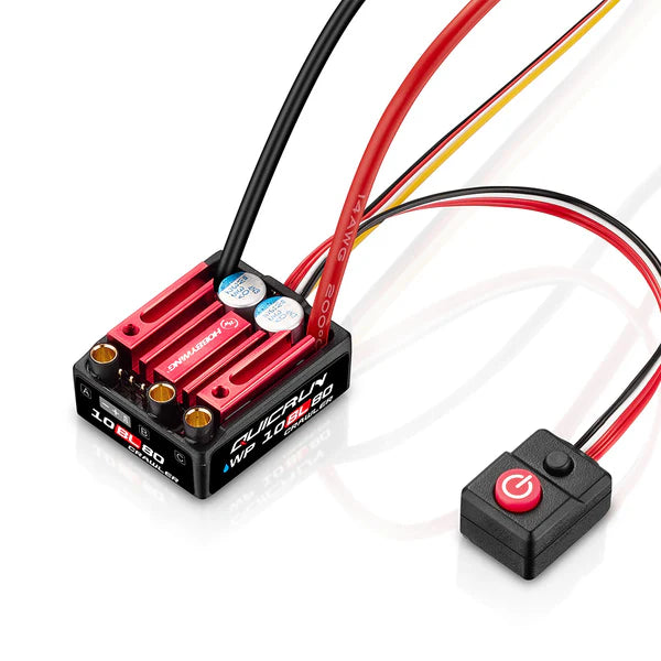HobbyWing QuicRun WP 10BL80 ESC for Crawlers (Brushed and Brushless Capable)