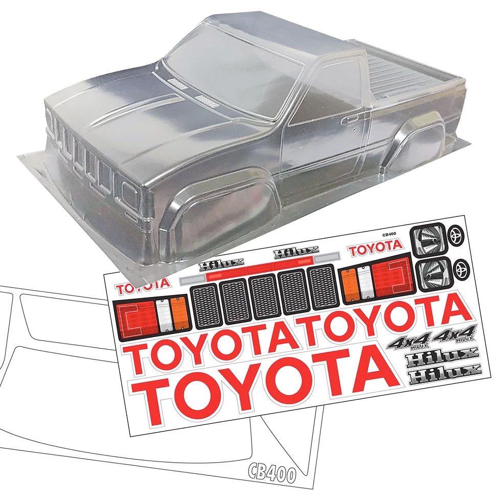 Team C Toyota Hilux Crawler RC Lexan Body (313mm)